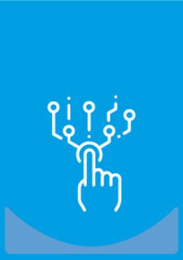 Speed Accessibility to Data - Benefit Icons - Light Blue