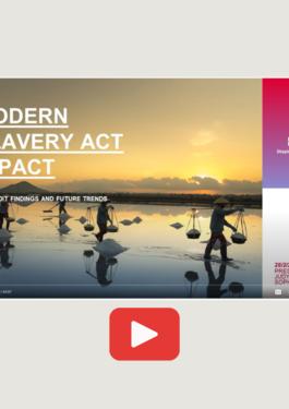 Modern Slavery Webinar cover