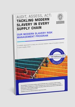 Modern Slavery brochure mockup