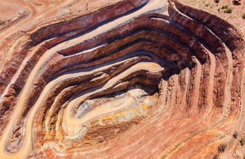mining site